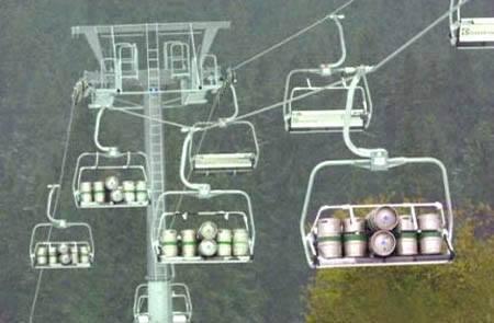 SnowDaddySays's tweet photo. the use of chairlift in its best way ... ahahahha :P http://t.co/yl79hR036M