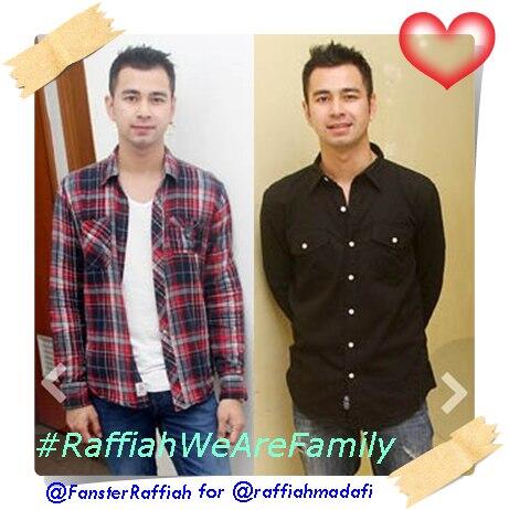 RT <a href="/FansterRaffiah/">Raffi Ahmad</a>: Foto kece aa Raffi buat semua Raffiah :) RETWEET yg suka ^^ #RaffiahWeAreFamily