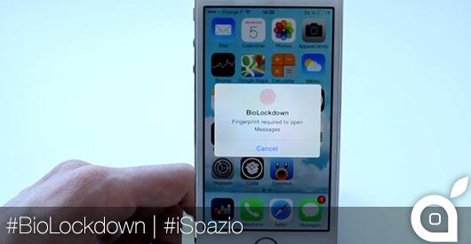 ispazio's tweet image. #BioLockdown: proteggiamo l’accesso ad applicazioni specifiche con il TouchID! | Cydia [Video] goo.gl/77UtFB