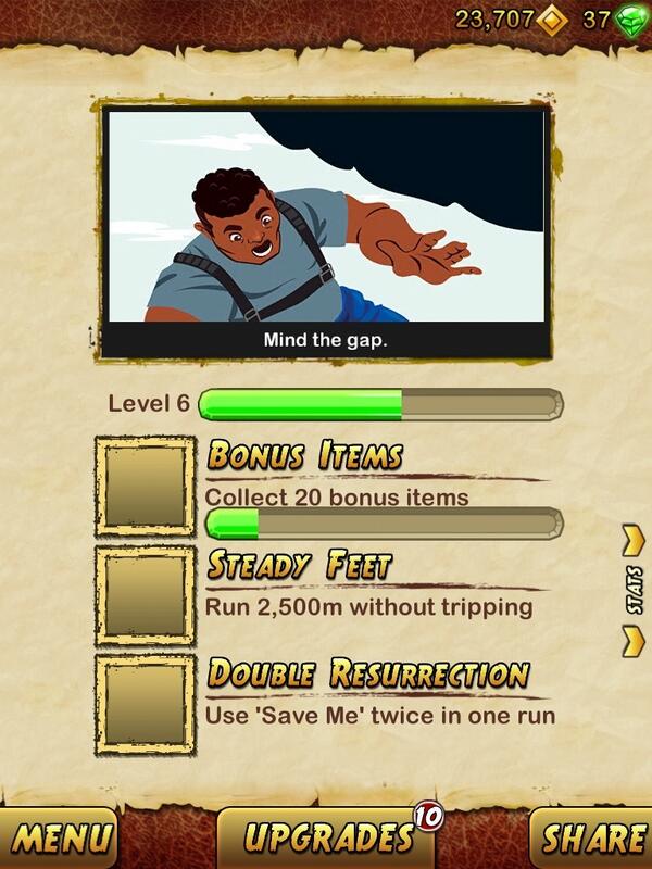 I got 168606 points while escaping from a Giant Demon Monkey. Beat that! bitly.com/TempleRun2iOS