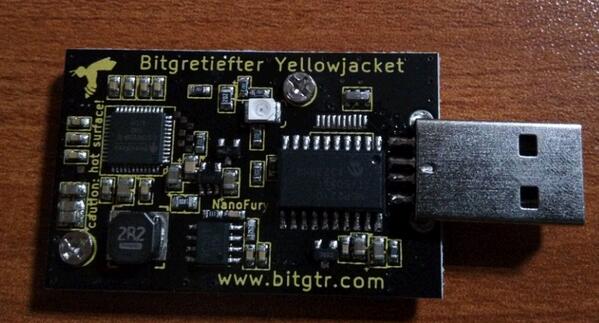 bitgtr's tweet image. First pics of finished Yellowjacket from the factory! [1/2]