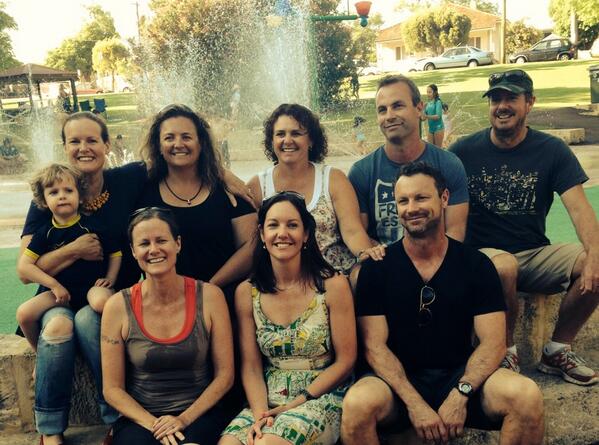 Great having cousins together. Not sure why <a href="/Tim__Curtis/">Tim Curtis</a> is striking my pose! #perth #cousinlove #family