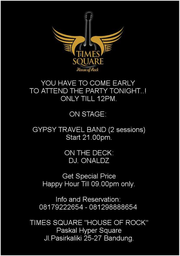 Book now, come early....