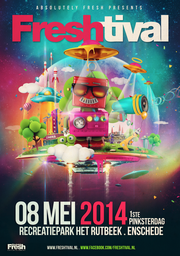 New #design of #freshtival 2014 by <a href="/DoubleCreation/">Double Creation</a> brought to you by <a href="/AbsolutelyFresh/">Absolutely Fresh</a> #artwork #design #photoshop