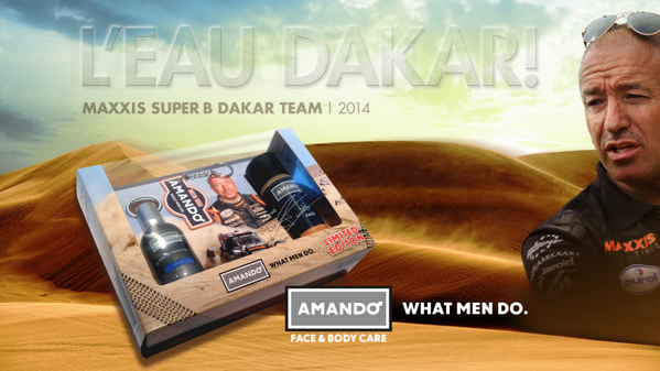 TimCoronel's tweet photo. #RETWEET en maak kans op een jaar lang #AMANDO!
#Dakar2014 #WIN #whatmendo http://t.co/OXuV6ucQGr