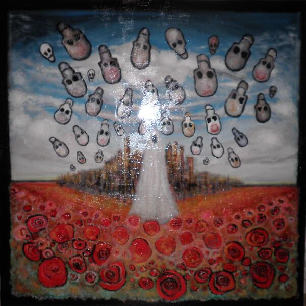LudovicACX's tweet photo. New Adding: I Ghost New York!!!
Oil on canvas - 100 x 100 cm. http://t.co/rFtA4r7Tk5