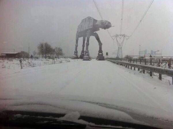 weathernetwork's tweet photo. Canada: the perfect place to hide a rebel base. #starwars RT @frankyman73 scary drive this morning!! http://t.co/2Ulu30A8M6