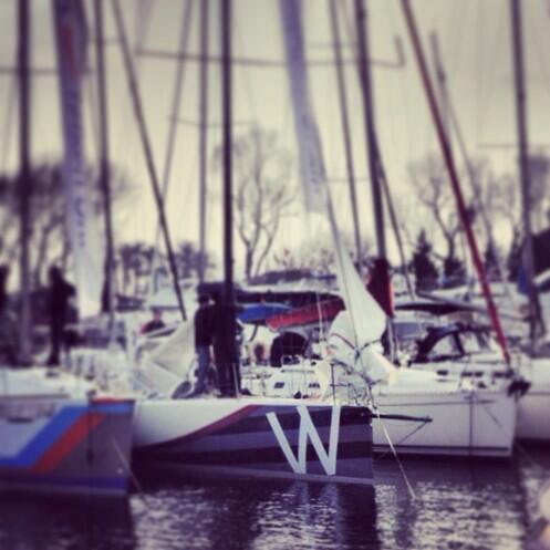 Third and latest Bolt 37 picture at the Marina. Owned by Turkish Offshore Racing Club.