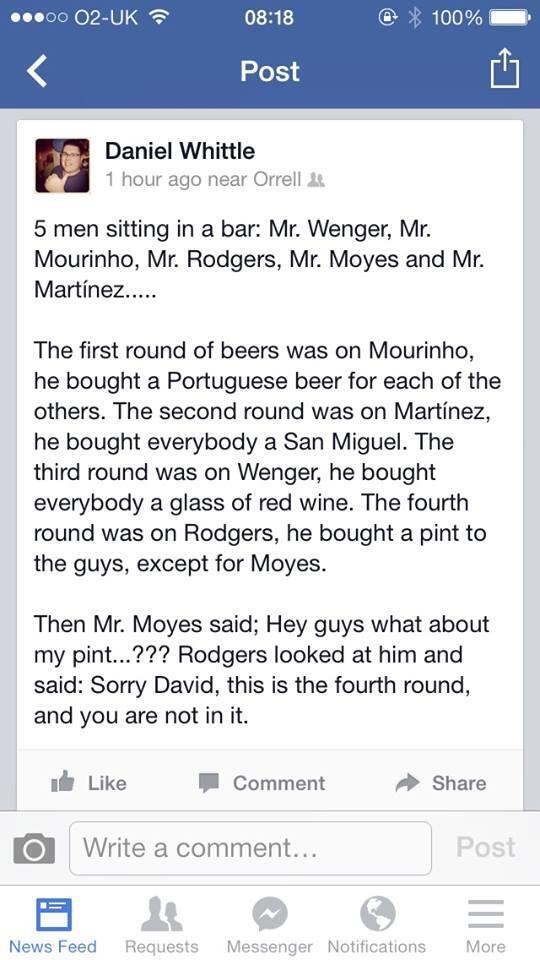 FootballFunnys's tweet photo. Brilliant! http://t.co/j5xDeODCFz