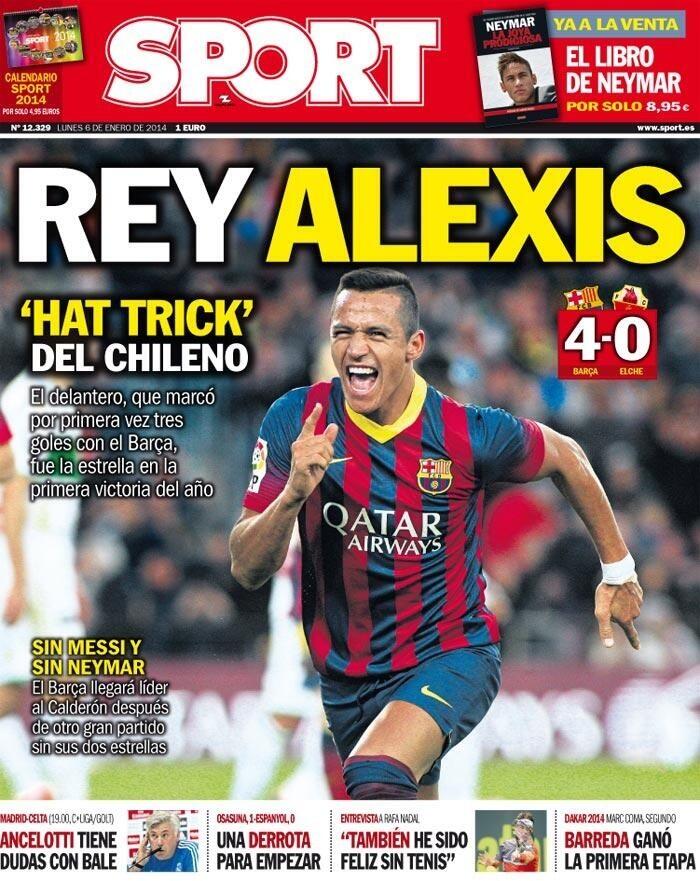 Alexis Sanchez el mejor de todo ese lío! - Deportes en ...