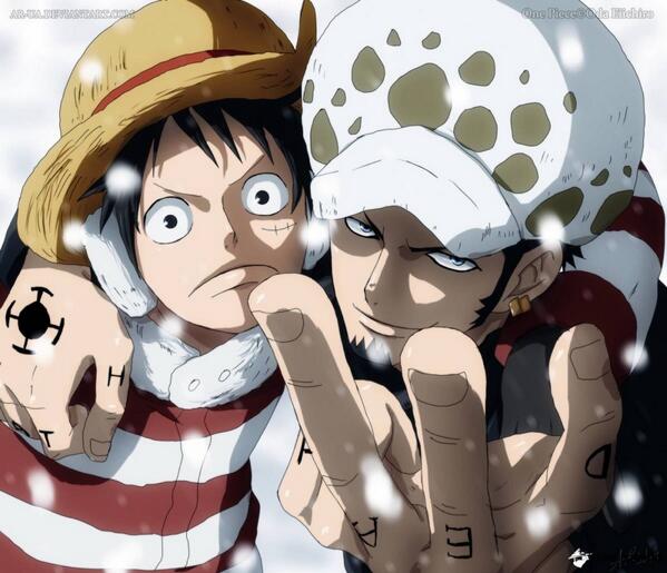 توییتر ひたすらアニメ در توییتر 海賊同盟 ルフィ ロー ワンピース好きな人rt Rtした人全員フォローする 気に入ったらrtしてね O O Http T Co Dpa75chy7x