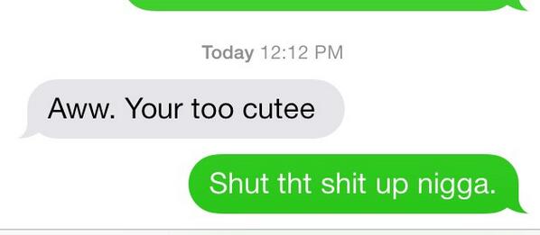 O2Vibe's tweet image. What's on her biscuit tho? Callin a nigga cute n shit.