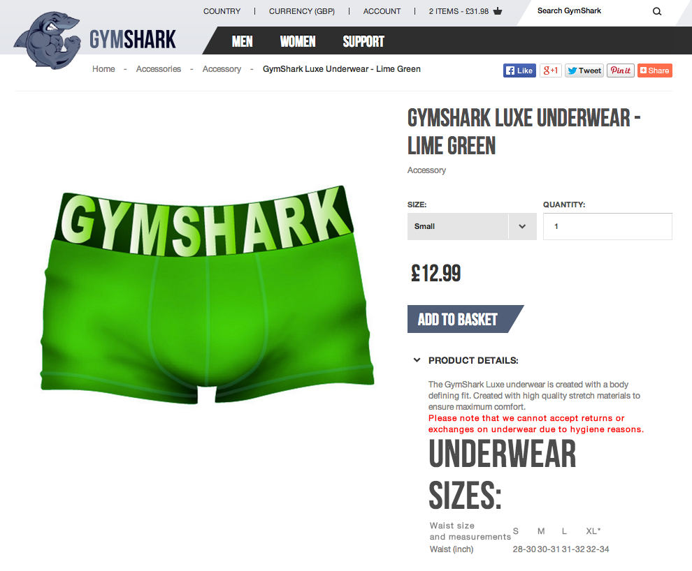 Gymshark on X: The BRAND NEW Gymshark underwear colours are NOW