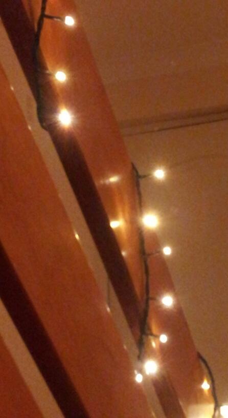 mstdrama's tweet image. Day 1:Fairy lights at the end of the first day back #100happydays #formclass challenge