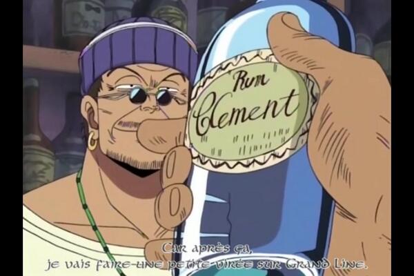 RhumClement's tweet photo. A bottle of @RhumClement in an episode of the manga One Piece!! #onepiece #rhumclement #rhum #manga http://t.co/tKetYHi81d