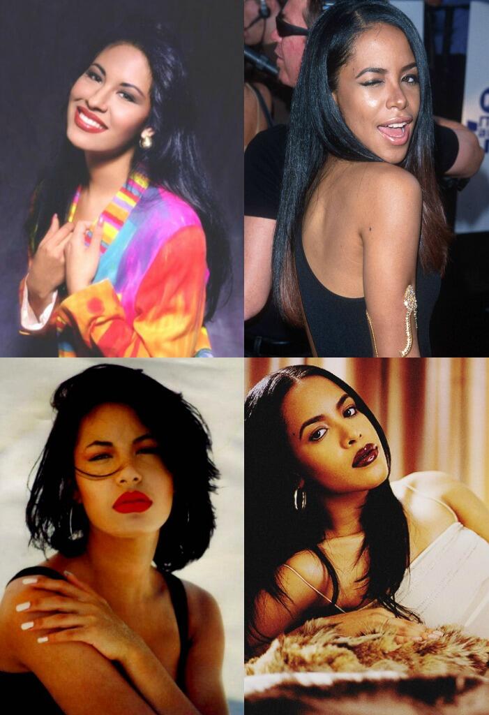 Kenya on Twitter: "Selena and Aaliyah 😍🙌😍👼 They were so 