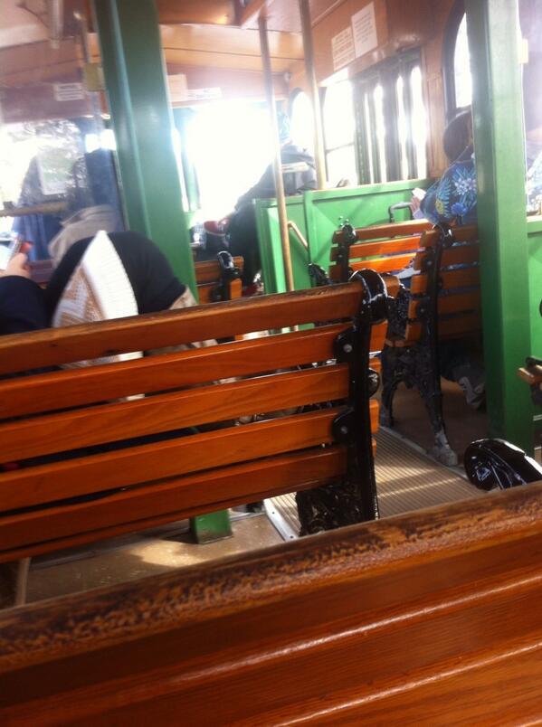 Baldwin2894's tweet image. Riding the trolly like a cool kid #NoCarProblems