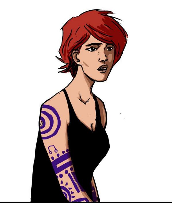 MikeGarley's tweet photo. Another sneak peek at a character design by @JoshuaSherwell for our new secret project! http://t.co/dS7fA1hZQK