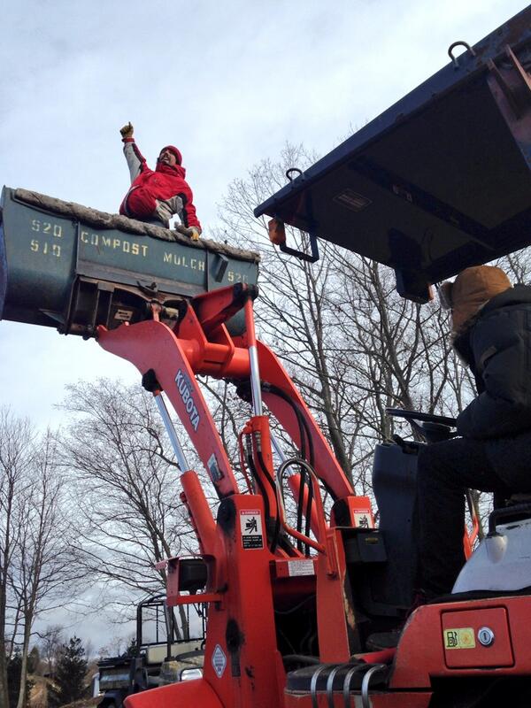 KyleMarvinKyle's tweet photo. Our crew always finds a way to party, even in 16 degree weather. #keepintouchfilm http://t.co/9x8VQnCh6C
