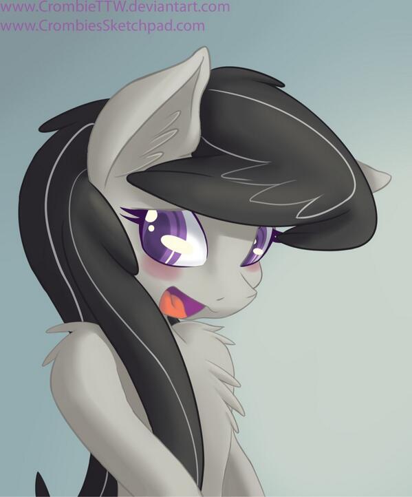 When Vinyl calls me cute ^~^ #brony
