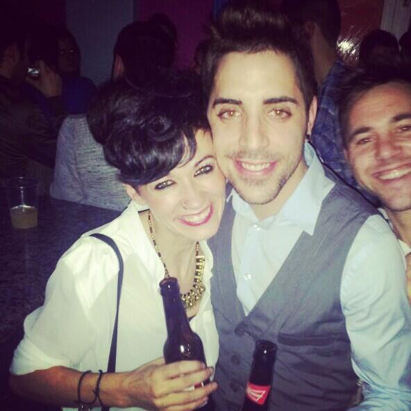 __MyCloset__'s tweet photo. Noche de reyes, con la mejor compañia!!!! @LupoLopez http://t.co/ZJT9sWqRaQ