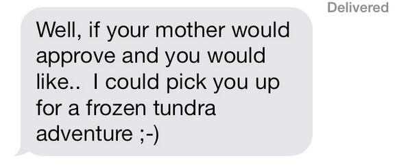 CollegePrepp's tweet photo. Any man who seeks my mothers approval can have my heart. http://t.co/rinYzqIQhX