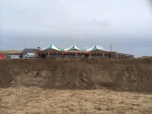 Thinking of you guys at #thewateringholeperranporth A great pub currently living on the edge.