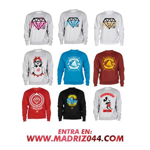 El viernes decimos el ganador!! Quieres una de estas sudaderas!? SÍGUENOS Y HAZ RT: x.com/madriz044/stat… || RT RT
