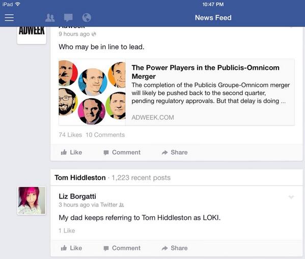 Social_Media_CC's tweet image. Facebook featuring trending topics above posts, hashtags and #relatedposts.