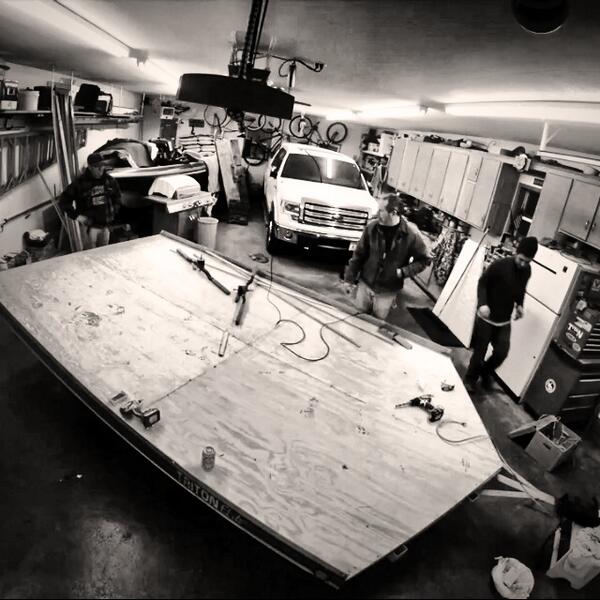 nicholascoxinfo's tweet image. Finished up restoring my #tritontrailer #triton elite new deck, new ramp, new LED lights all around! #threeplace #go