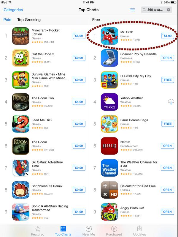 Jb2517's tweet image. So is it free or 1.99? #AppStore #AppStoreProblems @9to5mac @appleinsider @tim_cook