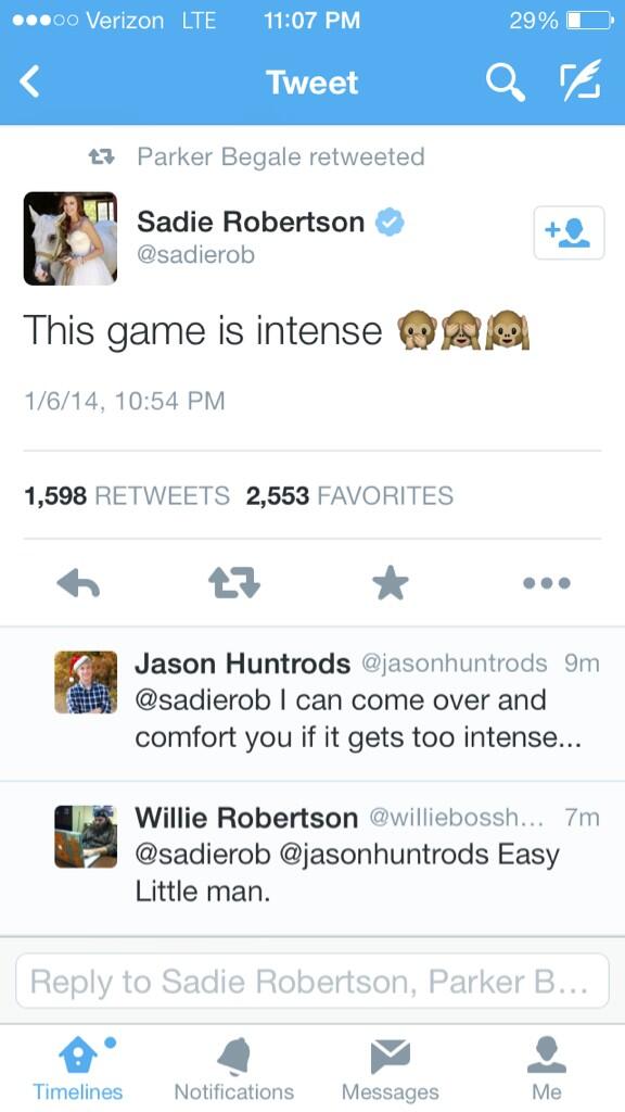 aubiej105's tweet image. This was kinda funny. @sadierob 😂 #commets