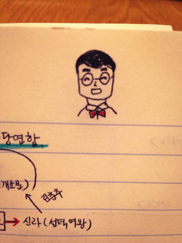 roopang's tweet photo. @bigstarsam 쌤 그렸어용ㅎ_ㅎ 뽀인트 나비넥타이 http://t.co/nmUytz3Qoc