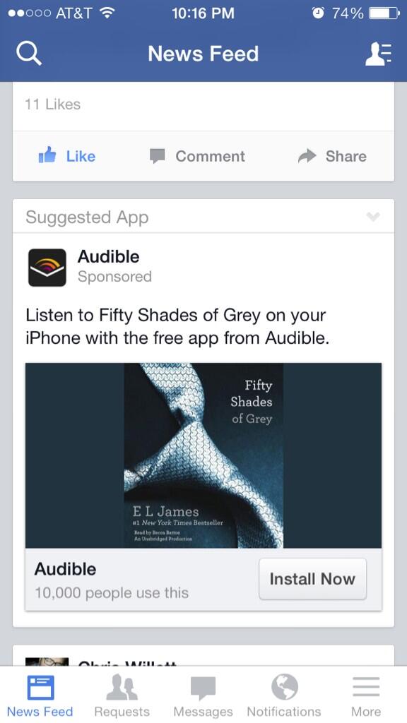 Carol_Orsini's tweet photo. Well. This is awkward. #suggestedapps http://t.co/vOOR8TR0f1