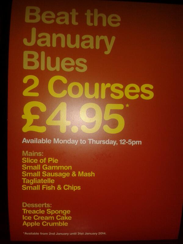 TheLangside's tweet image. Fancy a wee bite to eat?  2 courses for £4.95