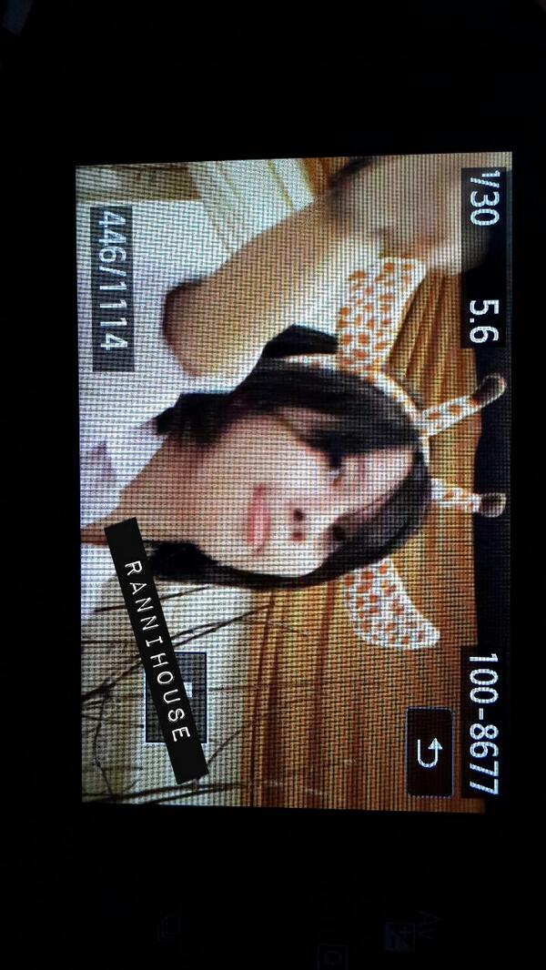 RanniHouse's tweet photo. 131117 Ranni mehrong http://t.co/SmFqA2SEHc