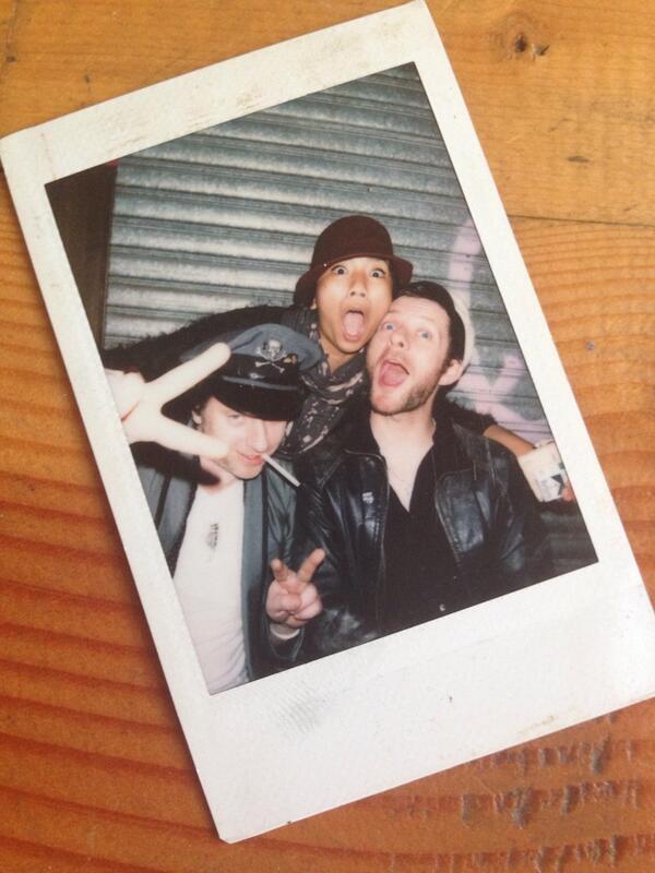 HOngkong dec 2010! bumped to you guys and have crazy great time hang out time! beer and cheers!! <a href="/JamieHewlett1/">Jamie Hewlett</a>