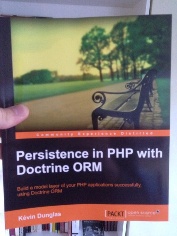 dunglas's tweet image. Just received the print edition of my #Doctrine2 #PHP book dunglas.fr/2014/01/entiti…