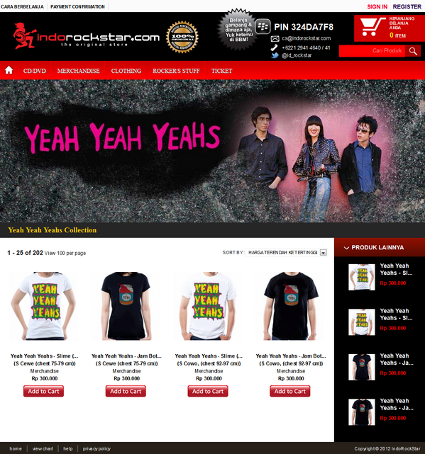 id_rockstar's tweet photo. Merchandise Yeah Yeah Yeahs at http://t.co/eeJBOnrmw2  info: 02163863970 ,BB 324DA7F8 #IRSOfficialMerchandise http://t.co/LFLAJFHi1C