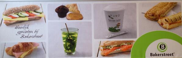 Straks weer heerlijk lunchen. Bij <a href="/BakerstreetNL/">Bakerstreet-NL</a>