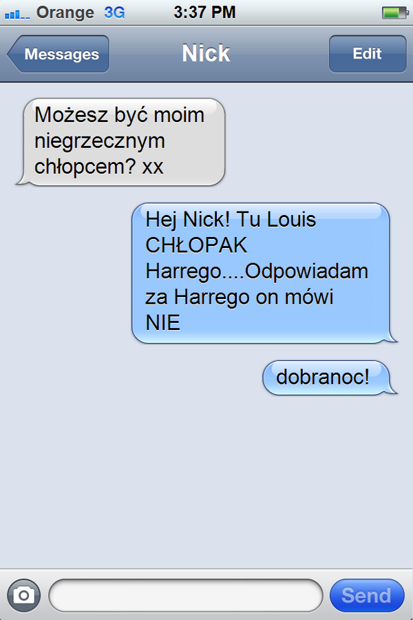 LarryTextsPL's tweet photo. PO RAZ 87943328723023 NICK #larrytextspl http://t.co/IN5dC97zaf