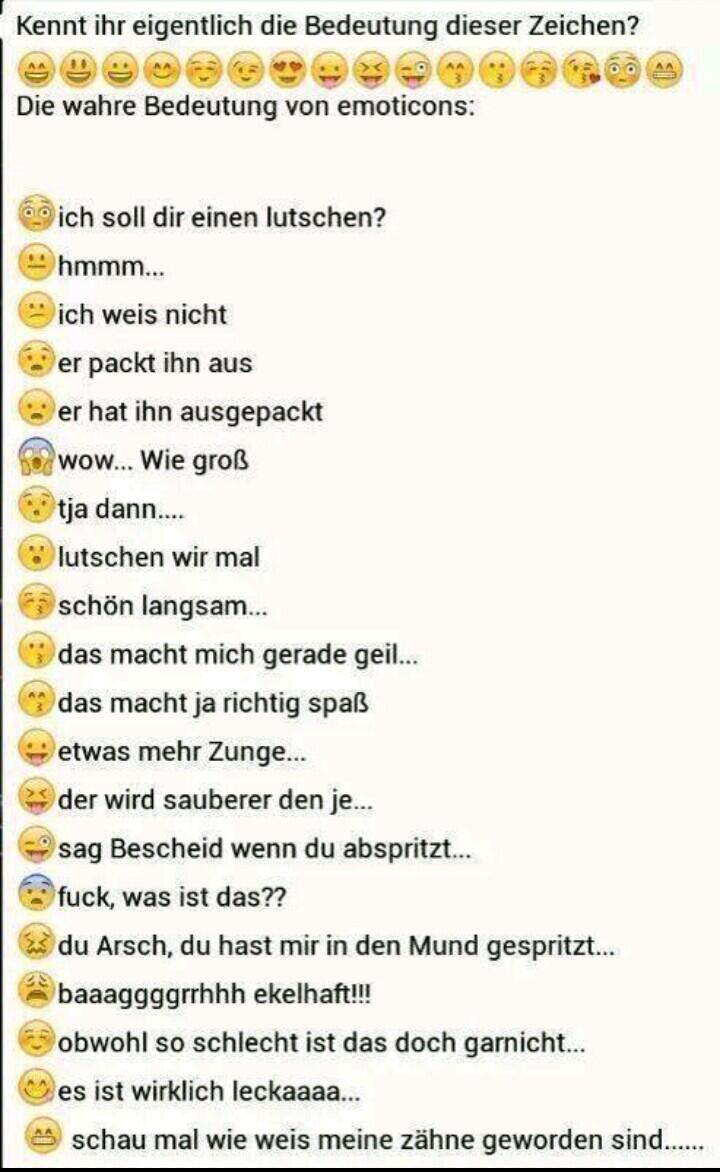 Isi 1909 on Twitter: "Emoticons ..die wahre Bedeutung ...