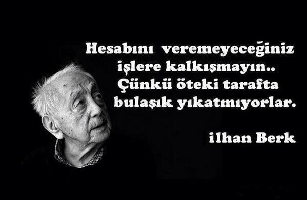 mesaj oldukça net..