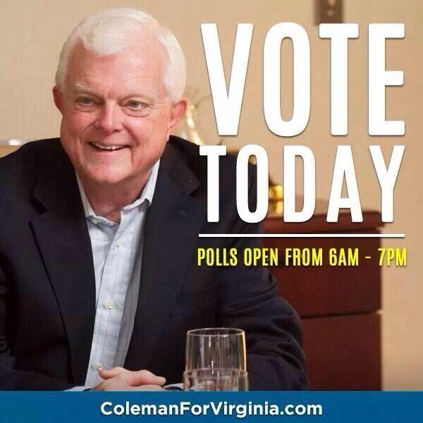 VOTE TODAY! Polls open until 7pm!