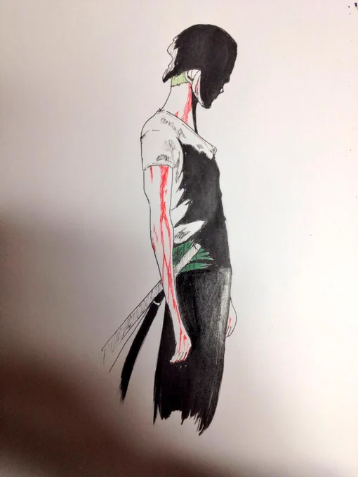 らくがき。ゾロ 