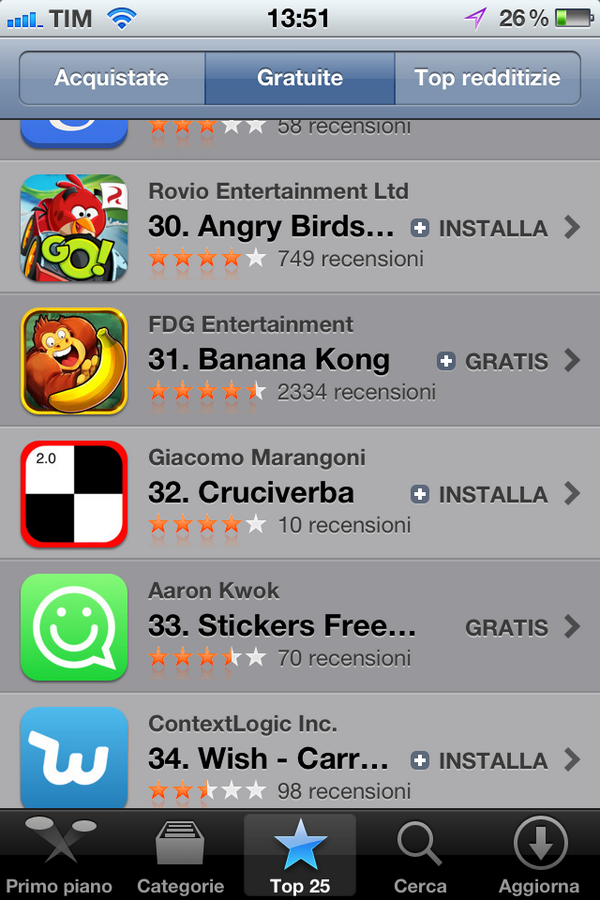 GiacMarangoni's tweet photo. #Cruciverba è gratis grazie ad #AppGratuita, date un'occhiata!!, #top50 #apple #iPhone #iPad https://t.co/4werbnVCOD http://t.co/Pgcq4Hfslp