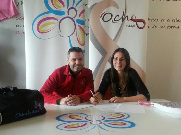 “<a href="/OchoPadel/">Ocho Padel</a>: Comenzamos el año con la firma de @estherlasheras. Bienvenida y muchos Éxitos. ” muchas gracias!😄