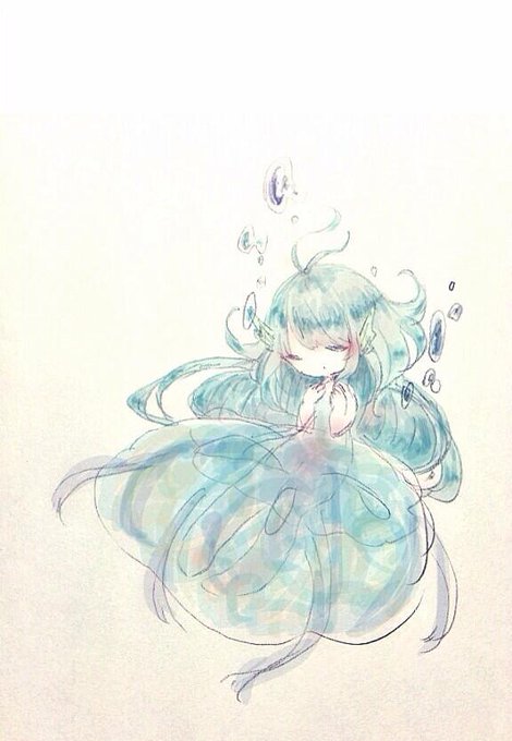 海の妖精のtwitterイラスト検索結果