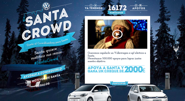 VW_es's tweet photo. @Tenistweet Así es! La sudadera #SantaCrowd es tuya ;) Mándanos DM con tu nombre, dirección, teléfono y talla! http://t.co/Motu345bb3