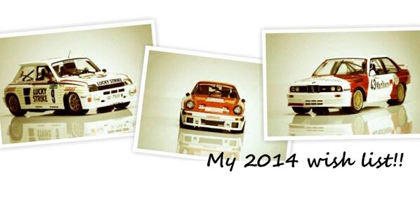 FlySlotCars's tweet photo. My 2014 wish list!!! http://t.co/YbG8AiscvU